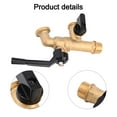thumbnail image 4 of 3/4 Inch Outdoor Frost-Resistant Double Taps Water Faucet kit, 4 of 8