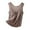 Khaki, variant on Fanxing Womens Tank Tops with Built in Bra Summer Basic Padded Yoga Shirt Shelf Bras Workout Camisole Casual Modal Undershirt White,XXL