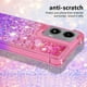 thumbnail image 3 of Funda para Motorola MOTO G Stylus 5G 2024 Transparente con Brillos Carcasa Protectora Antigolpes con Glitter Brillante, 3 of 5