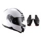 thumbnail image 1 of Casco Moto Abatible NZI  Combi2Duo Talla XL Certificado ECE con guantes, 1 of 9