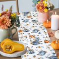 thumbnail image 4 of Thanksgiving Pumpkin Table Runner, Autumn Thanksgiving Kitchen Dining Table Decoration for Home Party Decor 13x108 Inches, 4 of 9