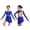 Blue, variant on Children Girls Contemporary Ice Figure Skating Dress Ballet Dance Tutu Leotard Skater Skirts Dancer Costume Burgundy 6