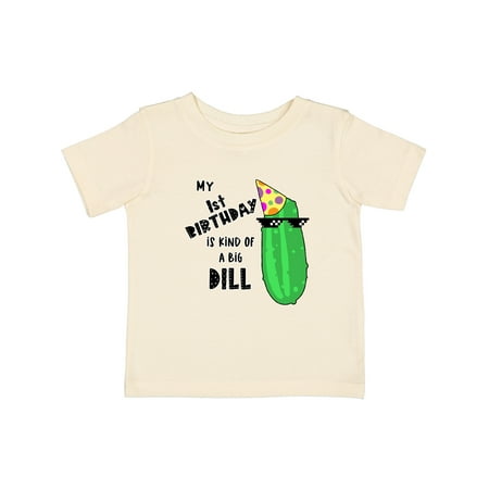 

Inktastic My 1st Birthday is Kind of a Big Dill Pickle in Sunglasses Gift Baby Boy or Baby Girl T-Shirt