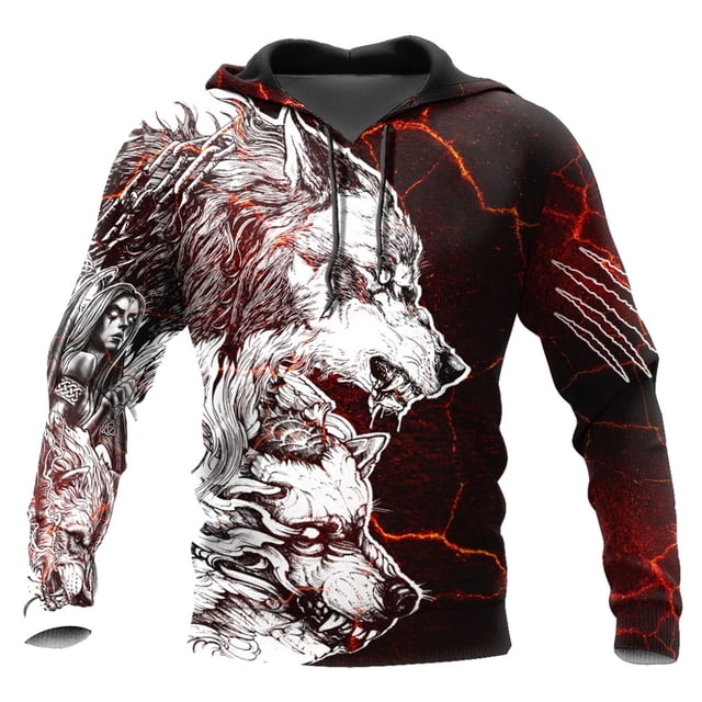Minnieouse Poliéster Fácil de limpiar Moda Primavera Otoño Sudaderas con capucha de animales para hombres y mujeres Chaqueta de otoño unisex Camisetas estilo 1 XL