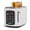 White, variant on Bluebow 2-Slice Toaster, 1.5" Wide Slots, Touchscreen with 6 Bread Types & Shade Settings, Reheat, Defrost, Saved, Removable Tray, White
