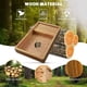 thumbnail image 4 of Juego De 2 Instrumentos Musicales De 17 Teclas Kalimba Thumb Piano Wood Finger Mbira Sunnimix Piano de pulgar Kalimba 17 teclas, 4 of 8