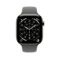 thumbnail image 6 of Apple Watch Series 11 [GPS + Cellular 46mm] Smartwatch with Natural Titanium Case with Stone Gray Sport Band - M/L, 6 of 10