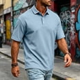 thumbnail image 6 of FOPSUFGWFO Golf Polo Shirts for Men Short Sleeve Classic Fit Tops Quick Dry Moisture Wicking Breathable Blouses for Business Sport S, 6 of 6