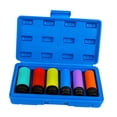 thumbnail image 4 of Juego de 6 vasos genéricos para ruedas, juego de vasos de impacto, herramienta práctica de reparación de piezas, juego resistente para quitar tuercas, 4 of 8