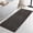Dark Grey, variant on Bathroom Runner Rug, Ultra Soft Long Bath Mat Super Absorbent Quick Dry Bathroom Runner Rugs 24 x 72 Non Slip Washable, Orange 24" x 72"