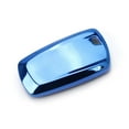 thumbnail image 6 of Chrome Finish Blue TPU Key Fob Protective Cover Case For BMW 1 2 3 4 5 6 7 Series X1 X3 X4 (Please Verify Your Actual Key Before Buying), 6 of 9
