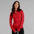 thumbnail image 4 of Women's Fanatics  Red Kansas City Chiefs Elements Quarter-Zip Jacket, 4 of 5