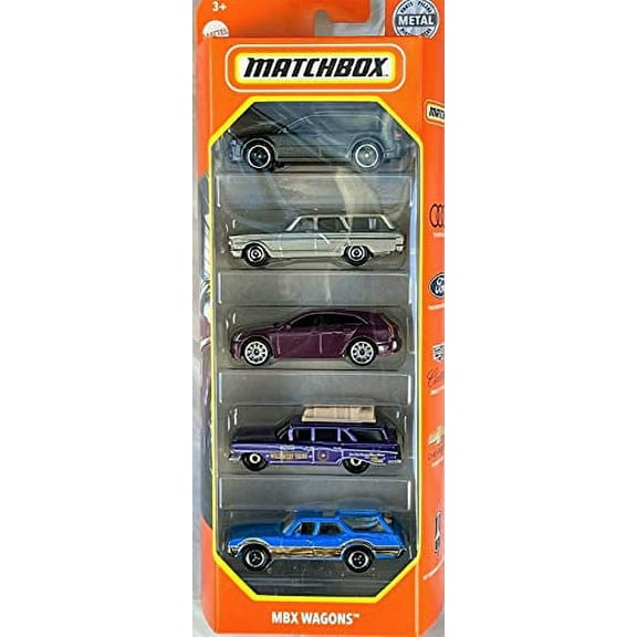 Matchbox MBX Wagons 5 Pack (1:64 Scale)