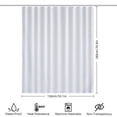 thumbnail image 3 of TIELUTT Shower Curtain for Bathroom Shower Curtain Repeating Pattern Bathtub Curtain Penguin Shower Curtain Christmas Set Self Shower Curtain Shower Curtain Coral And Ruffled Shower Curtains, 3 of 8
