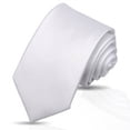 thumbnail image 1 of Camisa de vestir de negocios de moda para hombre, corbata de poliéster lisa de 8 cm, corbata de poliéster para hombre, 1 of 3
