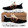 thumbnail image 1 of Zapatos planos de primavera para hombre, diseño de calavera punk, zapatillas informales para hombre, calzado con cordones para caminar de verano para niños, 1 of 6