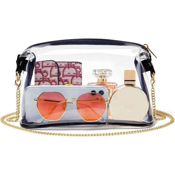 shiyou-Clear Bag Stadium Approved - Clear Crossbody Bag Cute Clear Purses for Women Clear Purse for Concert Festival