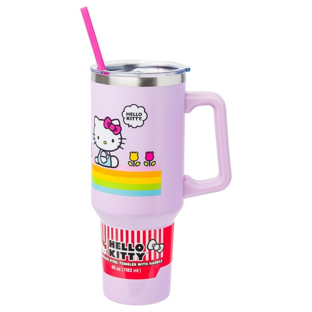 Vaso de acero inoxidable Silver Buffalo Sanrio Hello Kitty 1,2 L