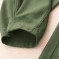 thumbnail image 6 of Womens Work Pants Work Pants for Women Ladies' Loose Casual Solid Color Linen Elastic Waistband Pocket Pants Long Pants Green Xl, 6 of 9