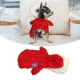thumbnail image 5 of Chaqueta De Invierno Con Capucha Para Perros, Abrigos De Invierno Con Capucha Para Cachorros Gruesos Sueltos Y Cálidos A La Moda Para Perros Y Gatitos ANGGREK  Descripción de la referencia, 5 of 5