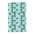 thumbnail image 7 of XMXY Japanese Doorway Curtain Noren, Teal Quatrefoil Square Door Closet Curtain Panel, Room Dividers Privacy Tapestry, 34 x 56 Inches, 7 of 7