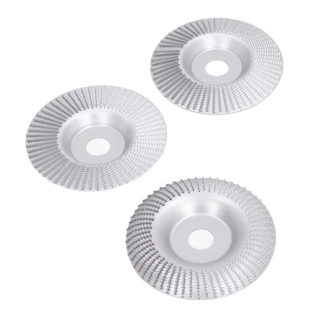 Rueda de Molienda de Madera, Disco de Tallado de Madera de 125 mm OD para Molinillo de Ángulo