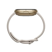 Fitbit Sense Smartwatch - Lunar White/Soft Gold Stainless Steel