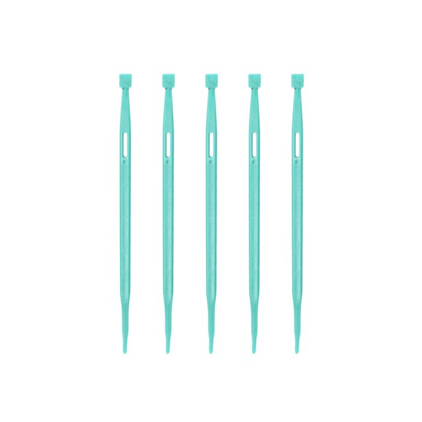 Naiovety Agujas de tejer, hilo multifunción, fácil enhebrado, gancho de ganchillo, herramientas para manualidades, accesorios de costura para Artesanía verde Naiovety HA060678-05