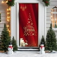 thumbnail image 4 of Christmas Fabric Door Cover Hanging Decoration for Holiday Parties and Winter Celebrations, 4 of 8