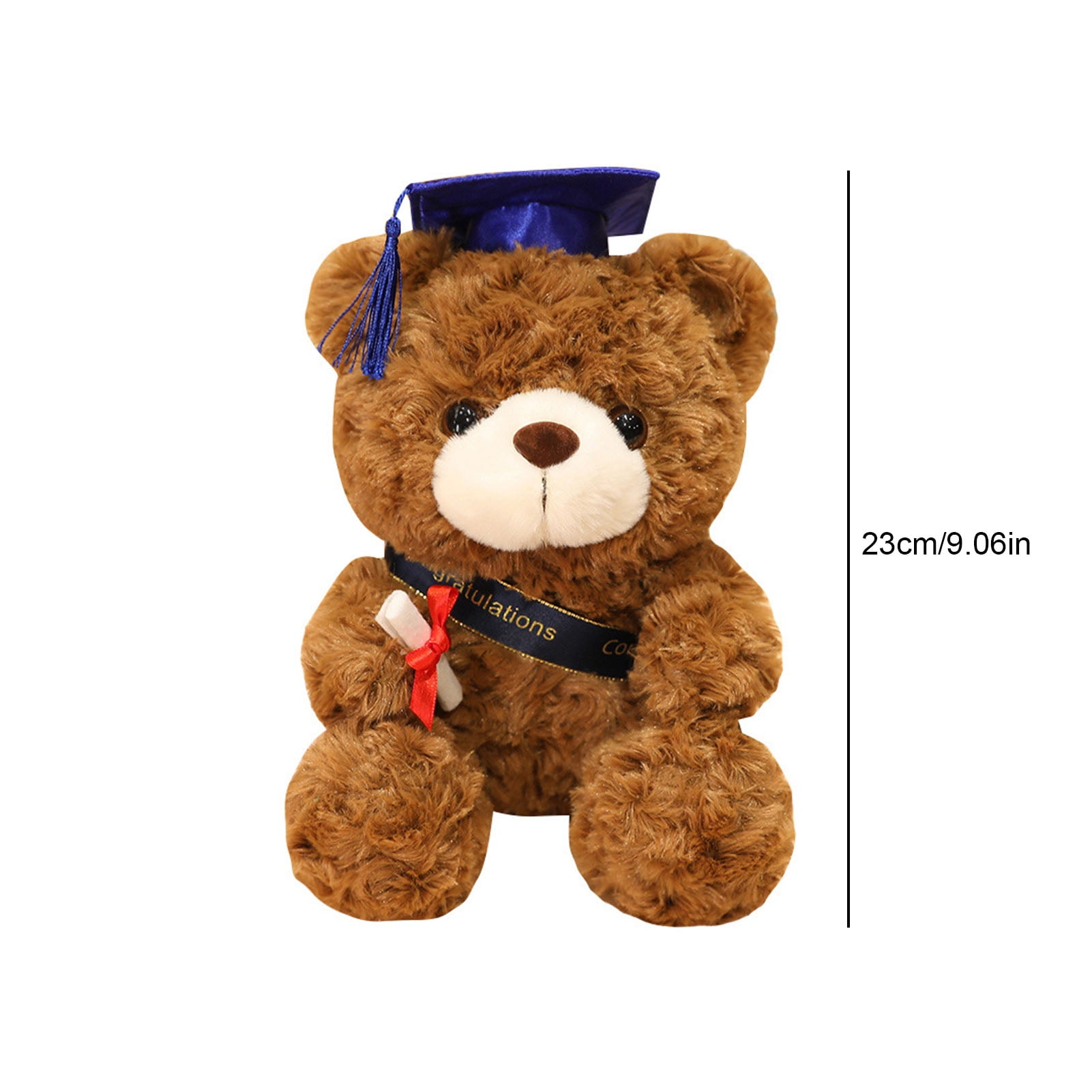 Teddy Bear Pull Ours Poupée Graduation Uniforme Jouet en Peluche Ac