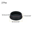thumbnail image 3 of Uxcell Silicone Snap in Locking Hole Plugs For Kitchen Bulkheads Waterproof Sealing Plugs Black 60.6mm 2, 3 of 7