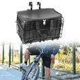 thumbnail image 2 of Splihome Bike Basket Front/Rear Folding Bicycle Basket with Removable Liner Bag inner bag only）, 2 of 8