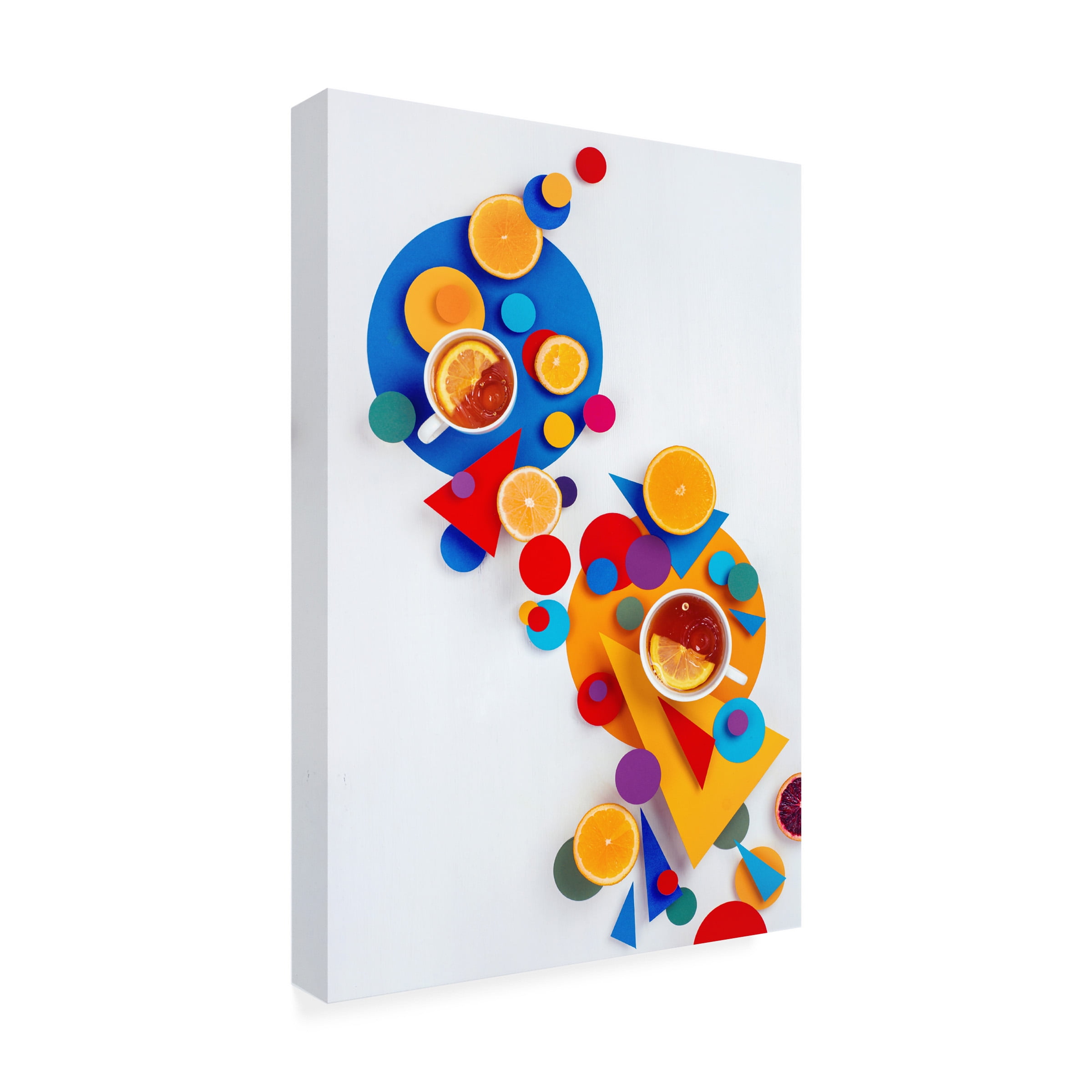 Dina Belenko 'Suprematic Tea Party' Canvas Art