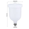 thumbnail image 4 of 600ml  Feed Plastic Paint Cup for  GTI T EKNA Pro Pri FLG White Spray  Pot Long lasting High Strength Easy Connection, 4 of 7