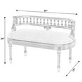 thumbnail image 5 of Butler Specialty Company Hathaway 37" Upholstered Bench - Cherry Brown, 5 of 8