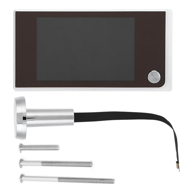 Ojo De Gato Electronico 3.5 "Lcd Digital 120 Grados Mirilla Visor Foto Control Visual Cámara Electrónica Ojo De Gato seitruly AF000368-00