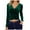 Green, variant on IROINNID Womens Long Sleeve Crop Tops Pullover Short Irregular Tops Blouse,Green