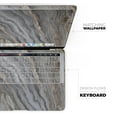 thumbnail image 4 of DesignSkinz Agate Marble Slate V3 Full-Body Skin Decal Wrap Cover for MacBook Air 15" M2/M3 (A2941/A3114), 4 of 9