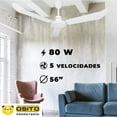 thumbnail image 4 of Ventilador De Techo Industrial Linke Trabajo Pesado 56 127v, 4 of 4