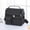 Black, variant on Lunch Bag for Work Outdoor Picnic, QQZ Large Insulated Lunch Box with Thermal Lining, Portable Bento Bag Heat Preservation Ice Bag for School Travel, Hot Pink