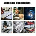 thumbnail image 5 of 5 Pcs 5/32in X 0.59in Square Aluminum Flat Bar 9.84in Long, 4mm X 15mm X 250mm Aluminum Flat Plate, 6061 Aluminum General Purpose Plate, 5 of 5