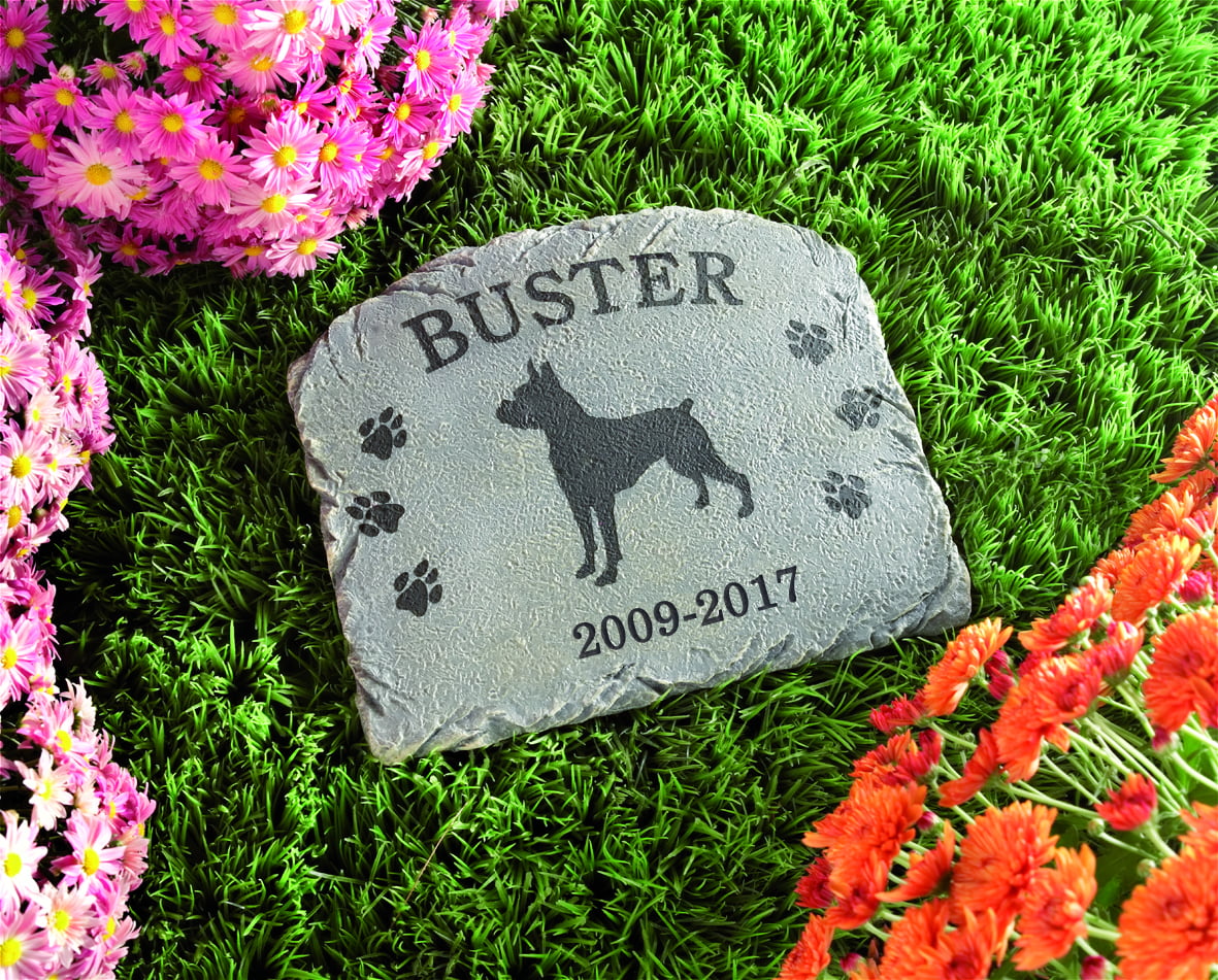 Personalized Dog Memorial Stone 