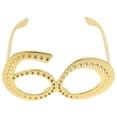 thumbnail image 1 of MOVTOTOP Golden Birthday Party Glasses for Adults with Durable ABS Material and Rhinestone Design 7.5 Inch, 1 of 7