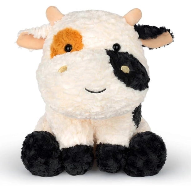 Cow Stuffed Animal Cute Stuffed Cow Plush Toy Gift for Girls Boys Kids, 8.3'