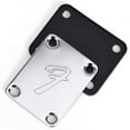 thumbnail image 6 of 70S 4-Bolt Guitar Neck Plate Neckplate with Screws (Black), 6 of 7