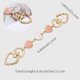 thumbnail image 3 of 2 piezas de extensores de correa de bolso, correas cruzadas, reemplazo de cadenas de bolso, accesorios de decoración, extensión de cadenas de hombro de 6,7 pulgadas, aptas para bolsos, 3 of 6