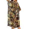 thumbnail image 4 of HELLHERO Camo Deer Silhouette Women Beach Kimono Coverup Polyester Breathable Free Size Swim Coverup for Womens, 4 of 6