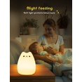 thumbnail image 3 of Luz de noche NQ para niños con batería recargable por USB de 7 colores, 3 of 4