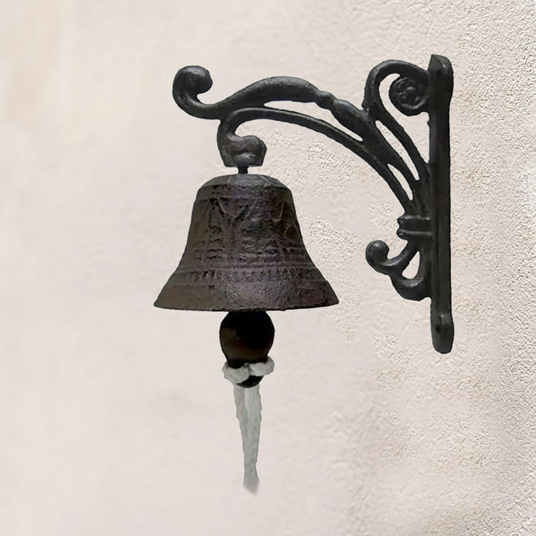 Cast Iron Hummingbird Hanging Bell Indoor Outdoor Wall Mount Garden Bird Decor Cast Iron Hummingbird Hanging Bell Indoor Outdoor Wall Mount Garden Bird Decor