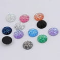 thumbnail image 4 of 100pcs Resin Cabochons Shiny Solid Color Craft Decorating Props Small Bag Clothes Adorn Round DIY Flatback Decor Handicraft Prop Typ 9, 4 of 9